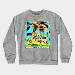 African Warrior Crewneck Sweatshirt